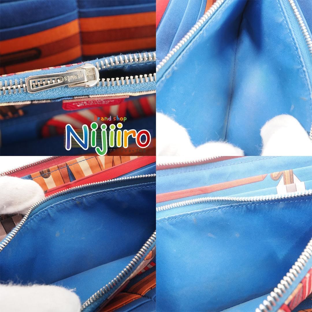 極美品】エルメス アザップ シルクイン ラウンドファスナー 長