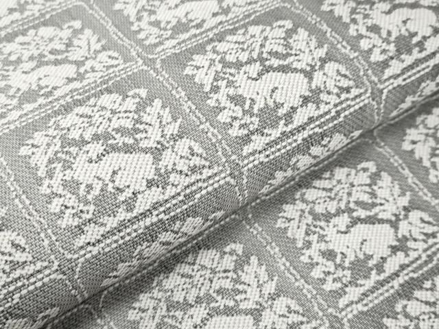 平和屋本店□極上 本場筑前博多織 両面 全通柄袋帯 唐織 組巧芸 吉祥文