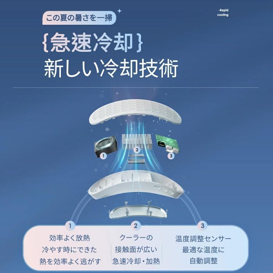 首掛け扇風機