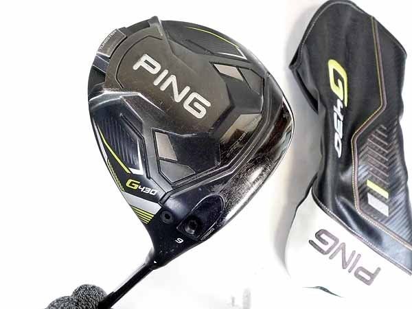 ピン G430 LST ドライバー TOUR 2.0 BLACK 65 9度 S 日本仕様 レンチ付