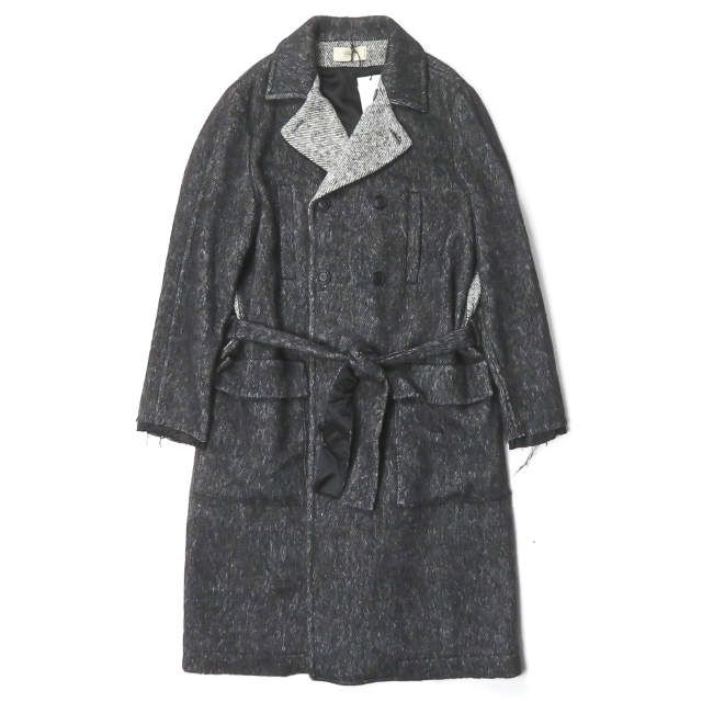 LIDNM] SHAWL COLLAR REVER COAT Sサイズ LIDNM / Llife ONLINE STORE