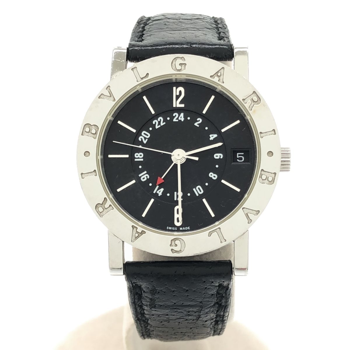 稼働 腕時計 BVLGARI ブルガリ ブルガリブルガリ BB33SL GMT