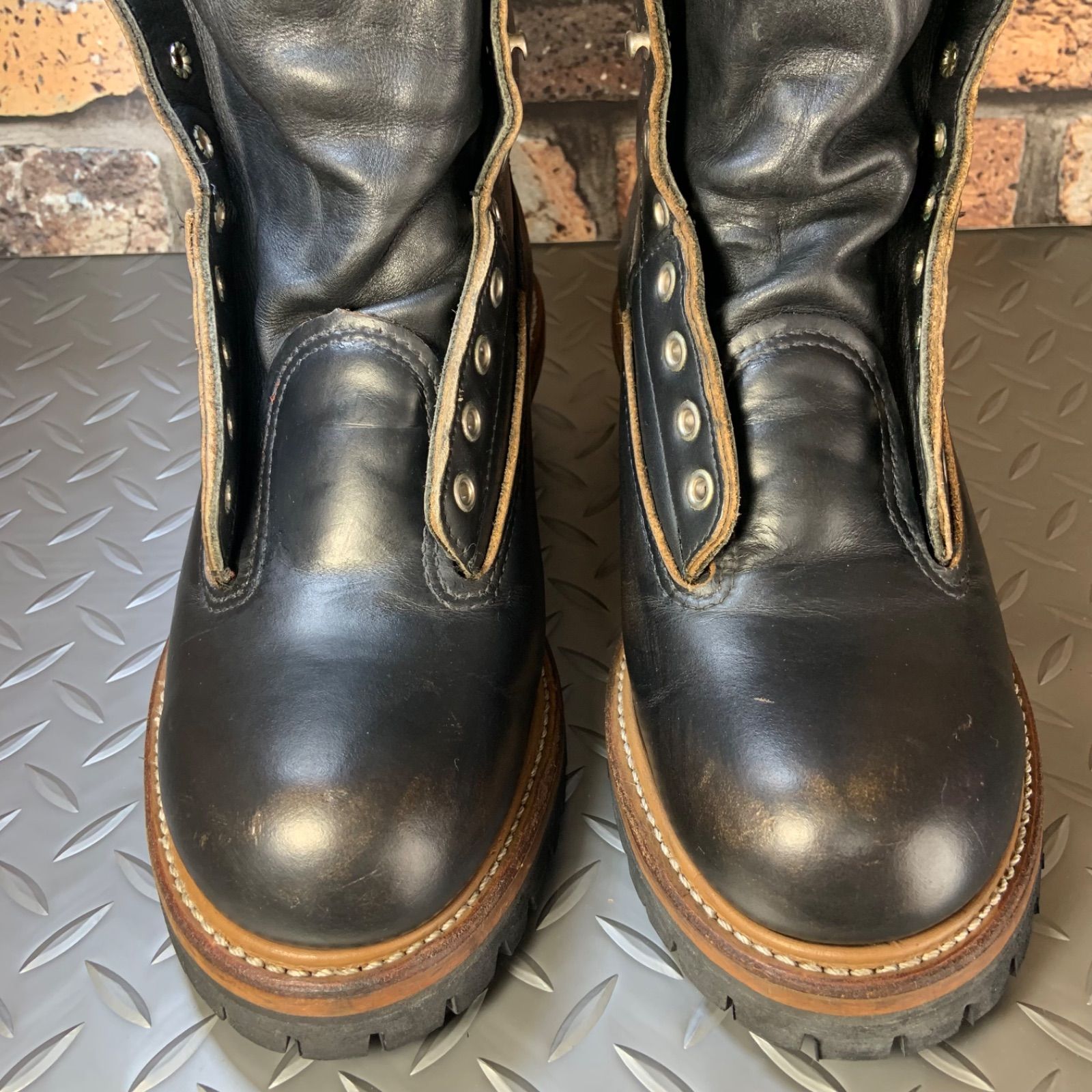 ☆専用 REDWING 2210 PT91 VINTAGE ロガーブーツ 茶芯 US7D (24F21) レッドウイング アメリカ製 - メルカリ