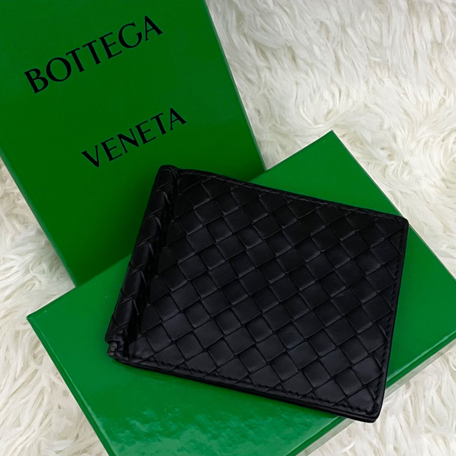 美品】ICチップ内蔵 BOTTEGA VENETA ボッテガ イントレチャート
