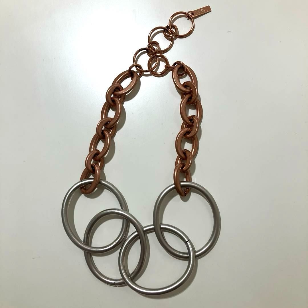 ジュンヤワタナベComme des Garçons 4リングチェーンネックレス