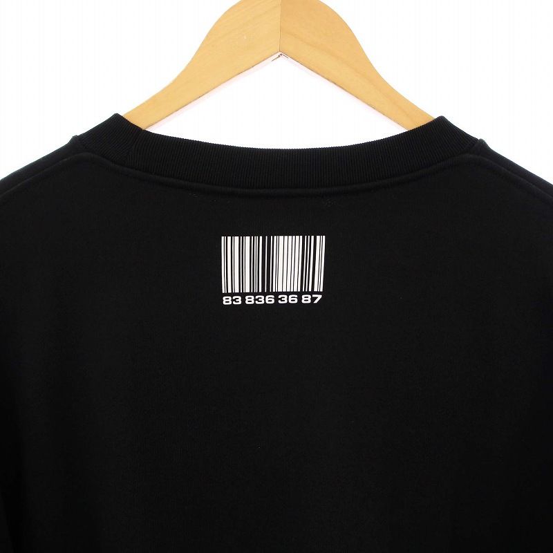 ヴェトモン VETEMENT 22SS VTMNTS BARCODE SWEATSHIRT バー