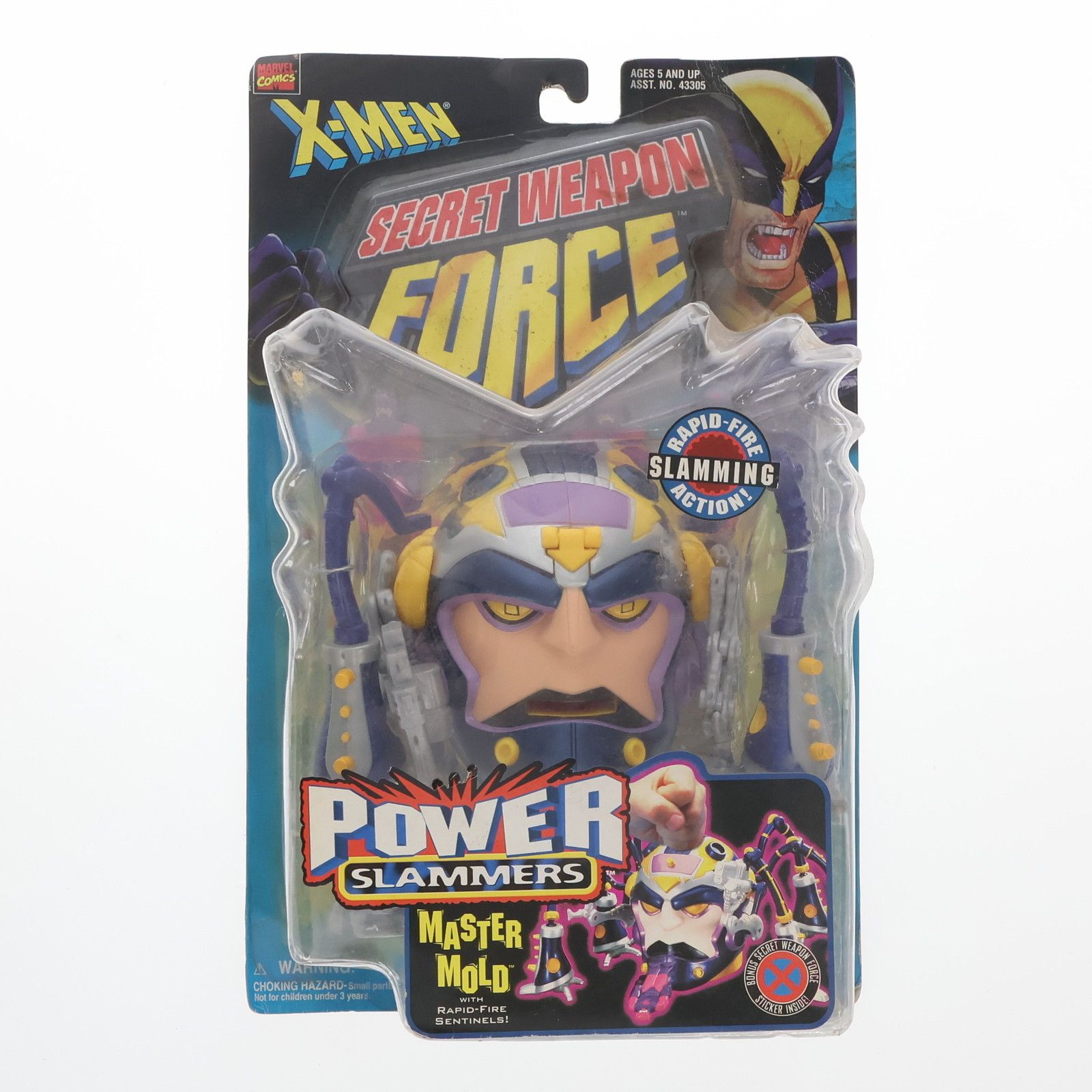 X-MEN(エックスメン) シークレットウェポンフォース パワースラマーズ マスターモールド 完成品 可動フィギュア TOY BIZ(トイビズ)