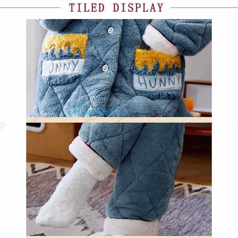 パジャマ レディース 暖かい もこもこ キャラクター 肌に優しい 快適 感 前開き ギフト プレゼント 上下セット クリスマス 厚手 リラックス kni4a804613 DECORATOM_COM_BR