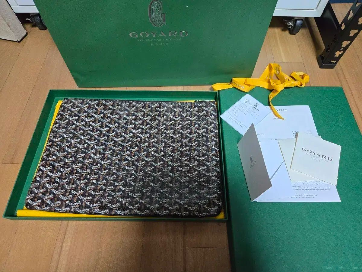 Goyard ゴヤール セナクラッチ mgm ブラック