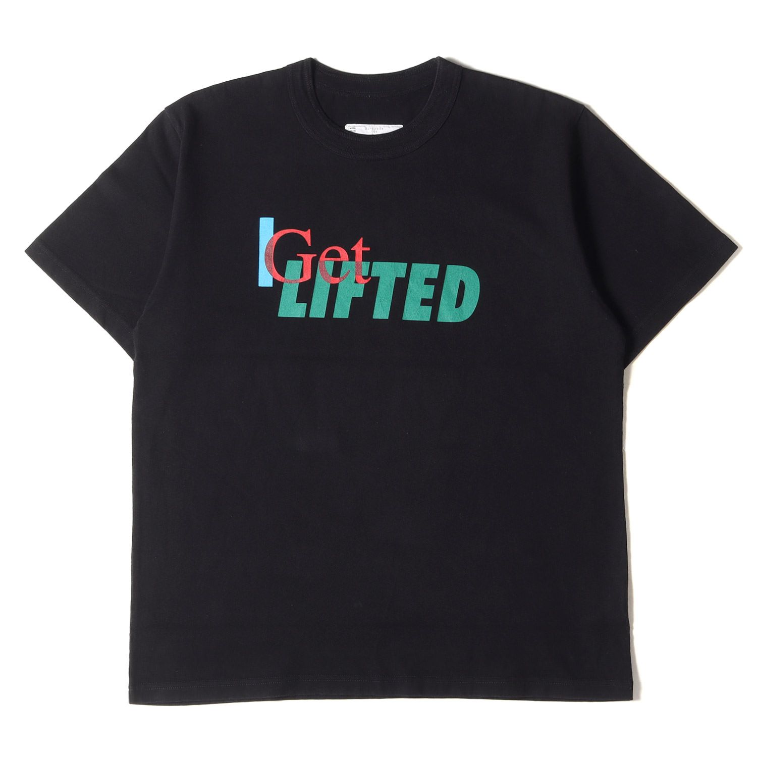 【美品】Sacai サカイ 22SS I Get LIFTED T-Shirt Sacai サカイ Tシャツ サイズ:3 22SS グラフィック ロゴ