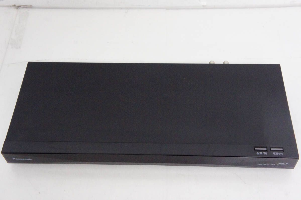 中古！Panasonic DMR-BRW1050 1TB ブルーレイレコーダー パナソニック 1TB 2チューナー ブルーレイレコーダー DMR-BRW1050