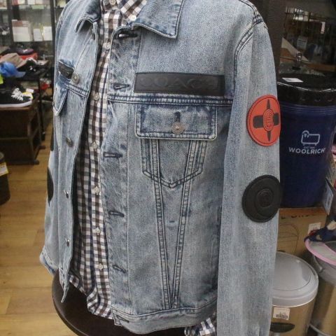 未使用 コーチ ナルト コラボ ジャケット ジージャン Gジャン XS COACH