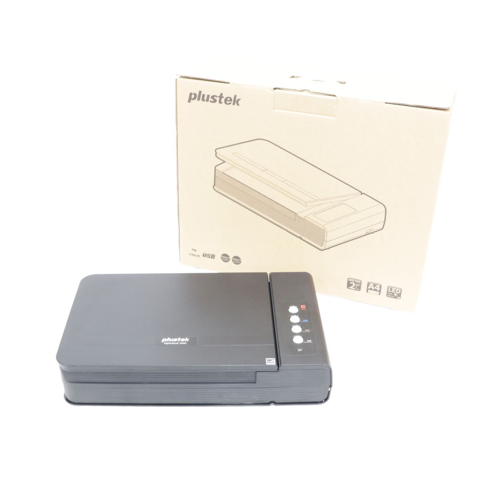 Plustek プラステック 書籍スキャナー OpticBook 4800 opticbook4800 良い B