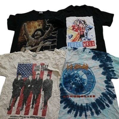 古着卸 まとめ売り 音楽・バンド 半袖Tシャツ 16枚セット (メンズ M ) デフレパード ローリングストーンズ デスパンチ MU1657 -  メルカリ