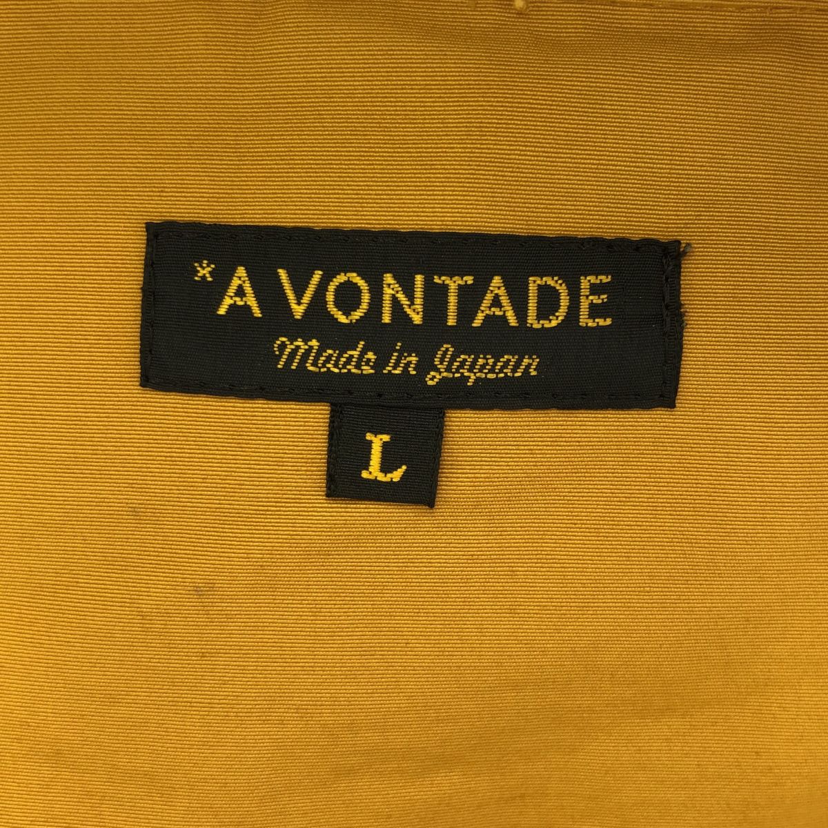 A VONTADE アボンタージ Wind Shield Snap Jacket w/Hood ナイロン 