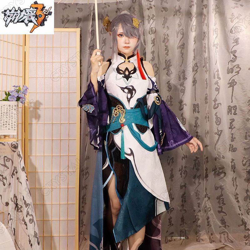 崩壊3rd 符華/フカ コスプレ衣装 崩壊 スターレイル ヒロイン Fu hua コスプレ衣装 コスチューム ハロウィン クリスマス 制服 大人 子供 cosplay イベント