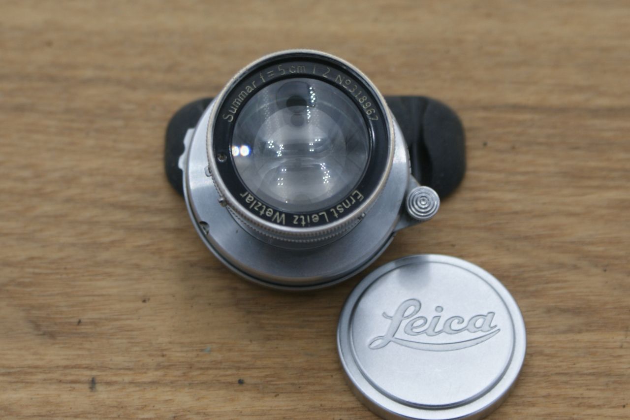 8158 良品 LEICA Summar 5cm 2 キャップ付き - メルカリ