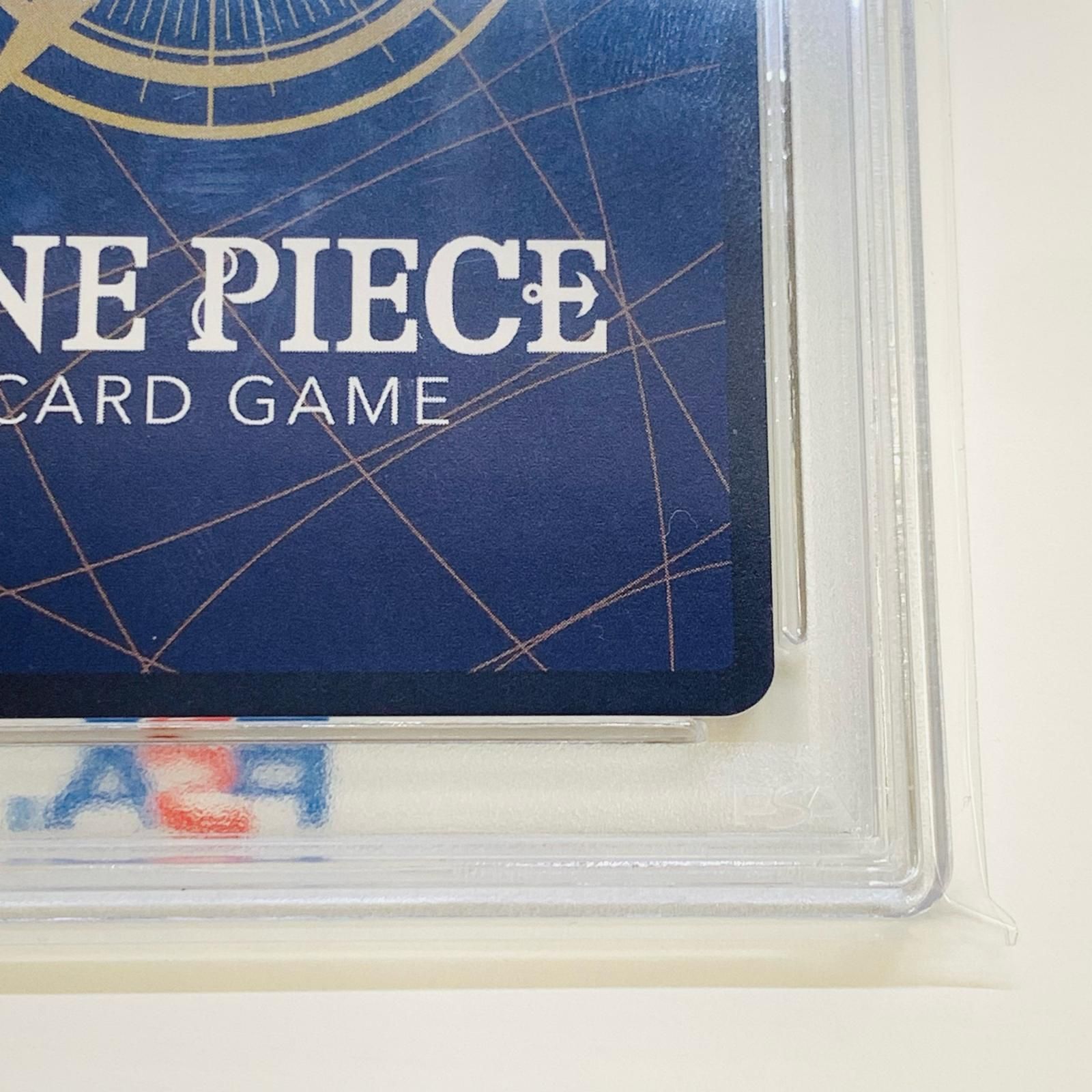 【飾磨店】 中古 トレーディングカード PSA10 モンキー・D・ルフィ  WANTED 原作絵 SEC OP09 新たなる皇帝 OP05-119 ワンピース カードゲーム モンキー・D・ルフィ OP05-119 【63】 飾磨店】 中古 トレーディングカード PSA10 モンキー・D・ルフィ