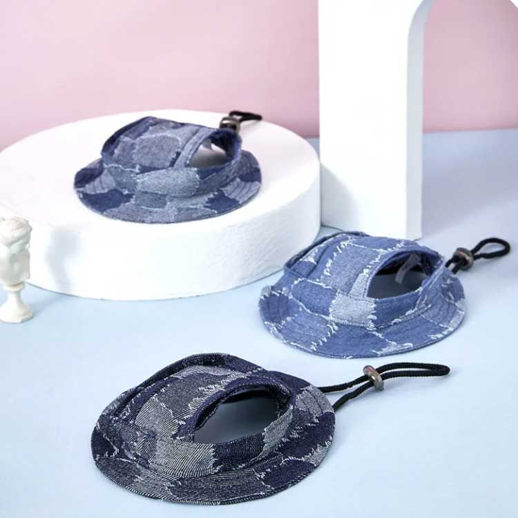 サンバイザー デニム