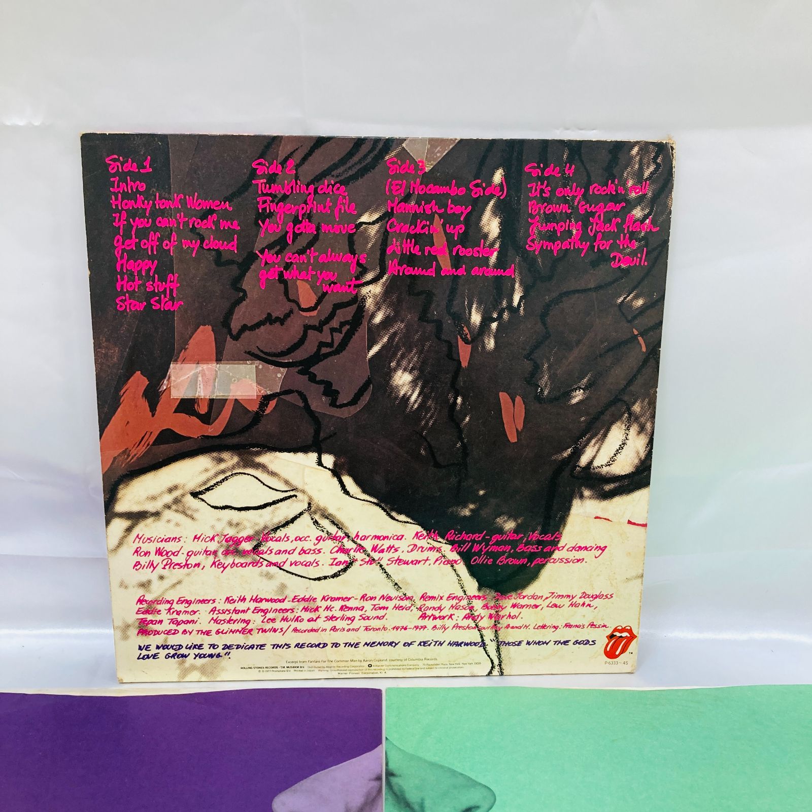 A【希少】LP レコード The Rolling Stones ローリング