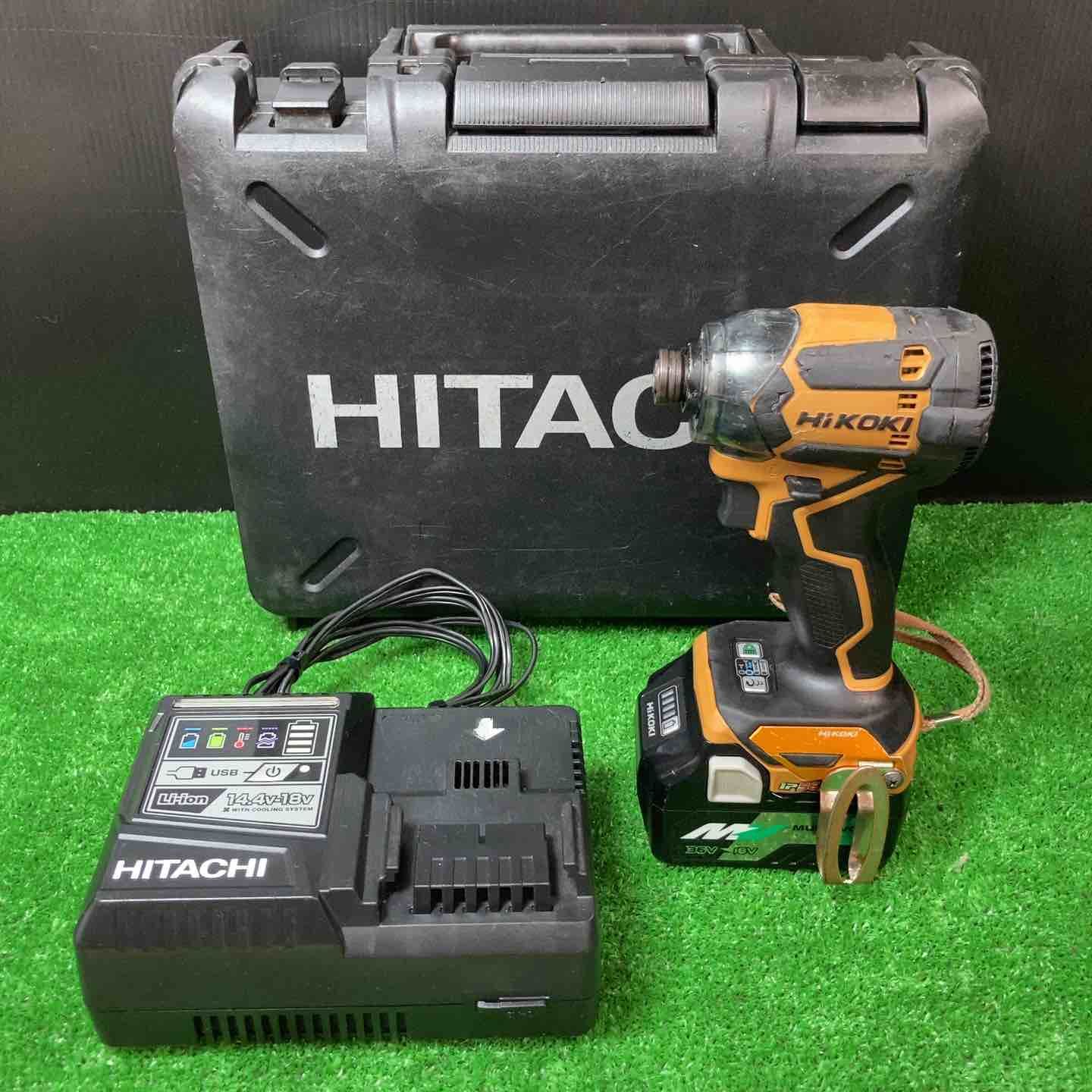 新品未使用HiKOKIインパクトドライバWH36DC 2XPS(GC) 【公式通販】