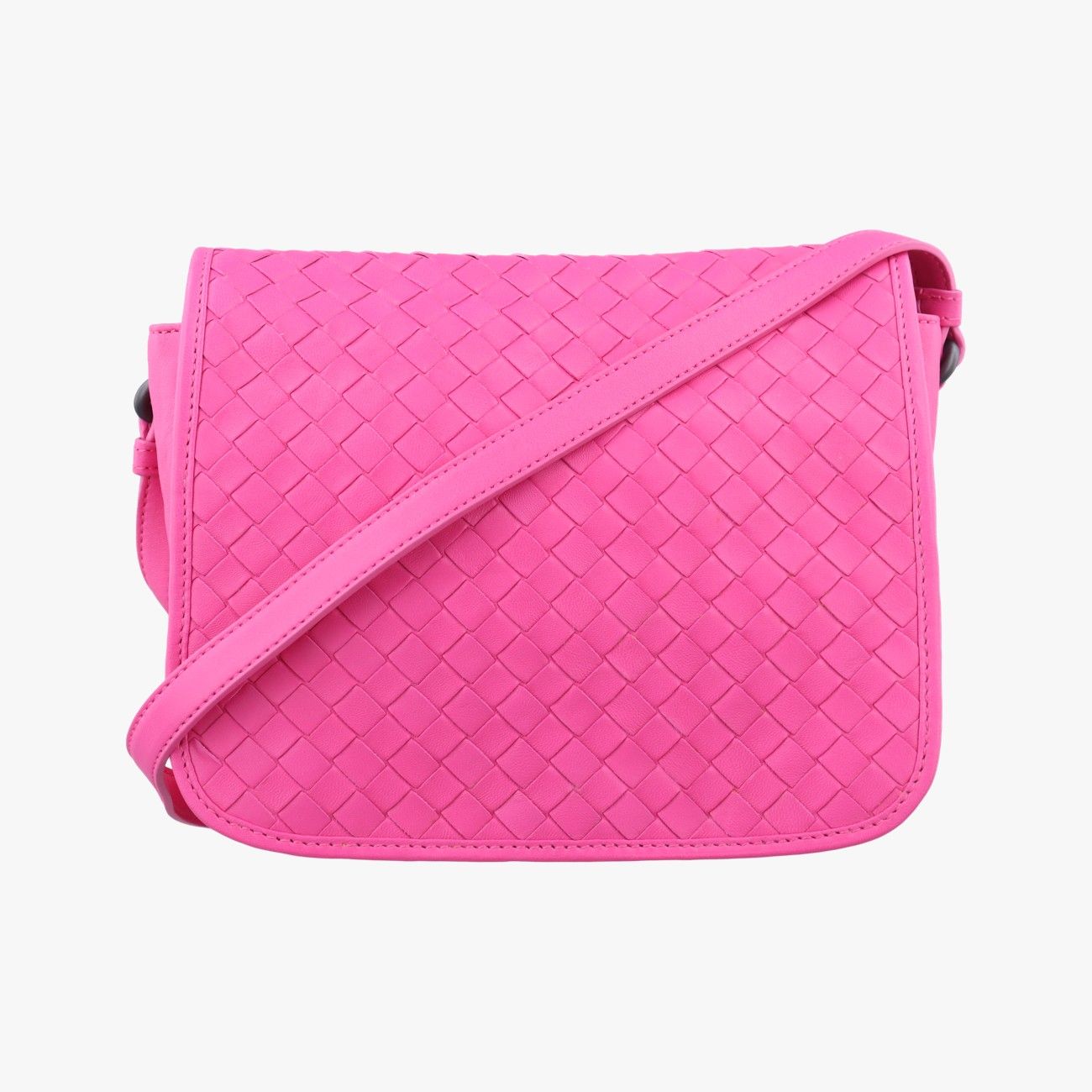 ボッテガヴェネタBottega VenetaイントレチャートピンクラムスキンB03164454Y