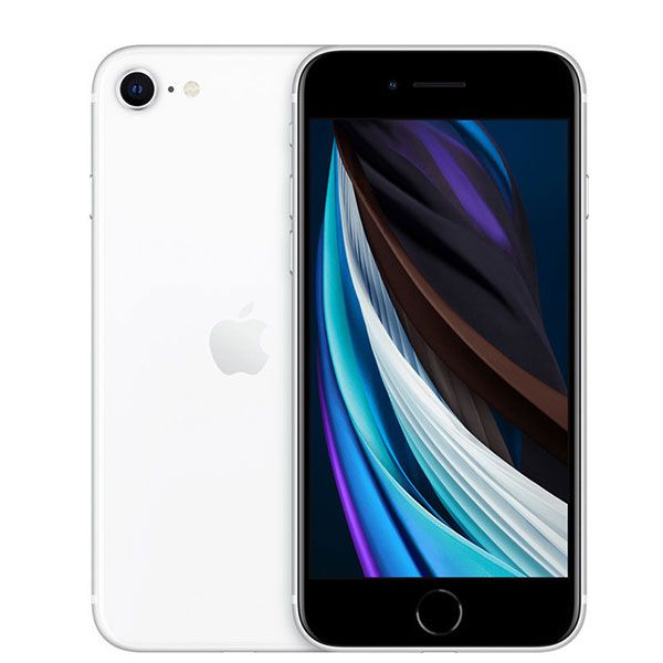 バッテリー90%以上 【中古】 iPhoneSE2 128GB ホワイト SIMフリー 本体 ...