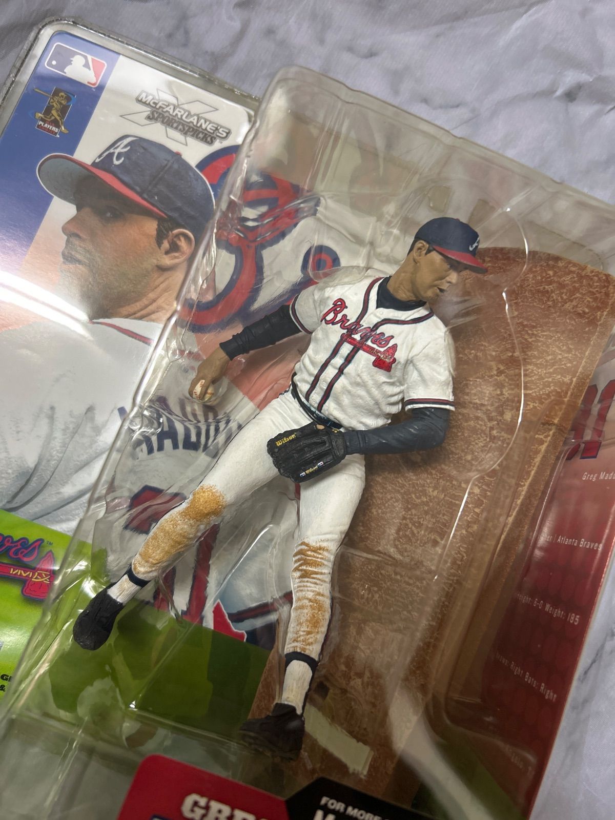 MLB Series 2 McFalane Greg Maddux Atlanta Braves Figure
