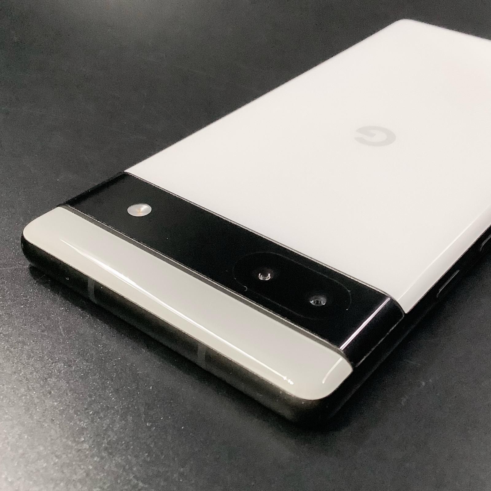 Google Pixel 6a 128GB Chalk au GB17L 白ロム 動作確認済【全額