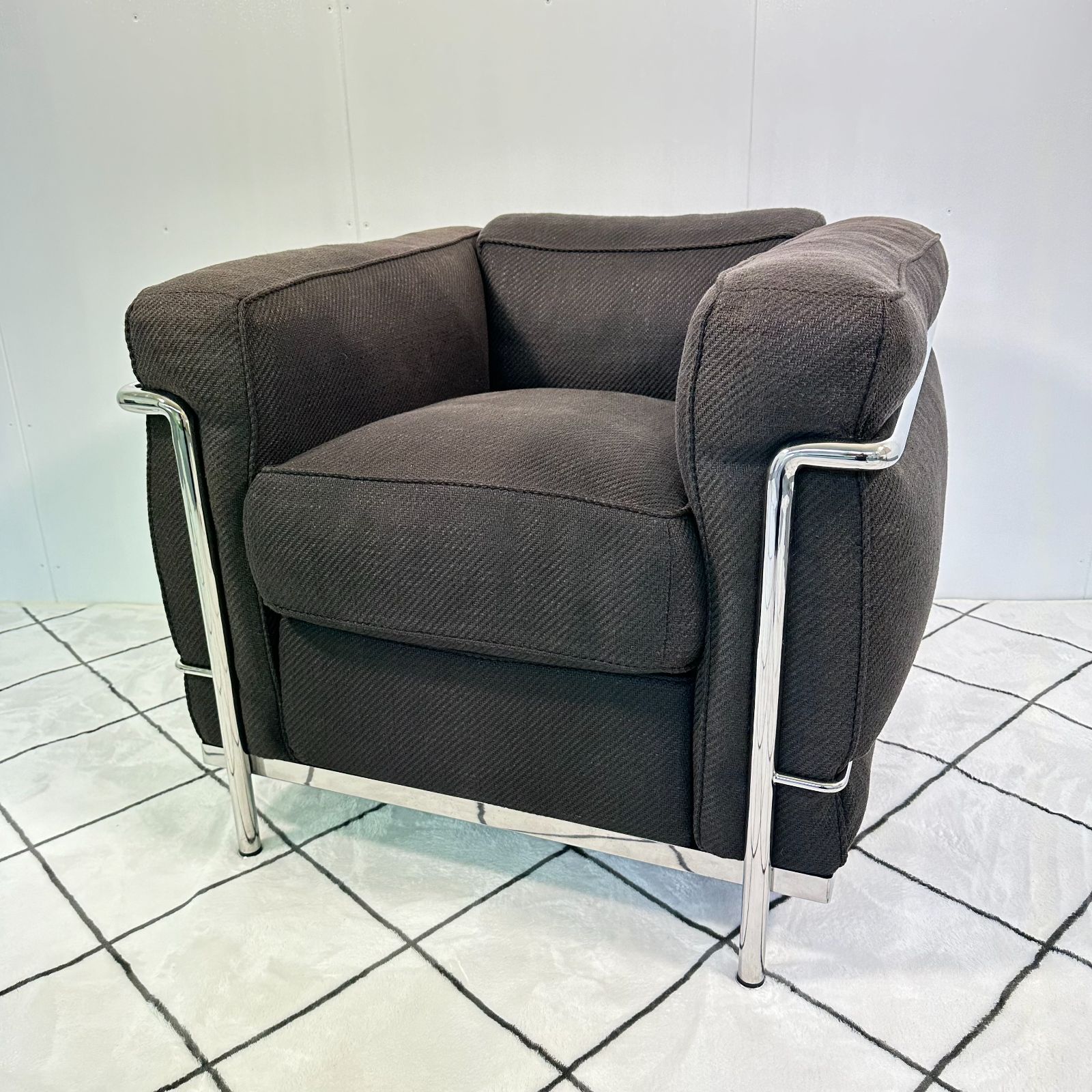 Cassina カッシーナ LC2 フェザーパッディング 1人掛けソファ 