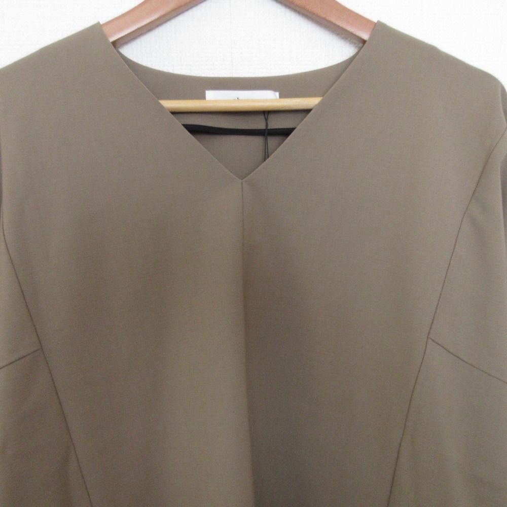 美品 ebure ライトウール シャツブルゾン グレー 38サイズ ¥64900 ebure/エブール｜新作入荷！ いますぐ着たい【店舗限定
