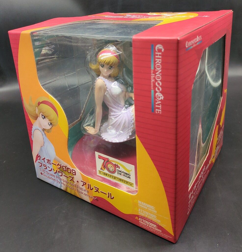 サイボーグ009 フランソワーズ　アルヌール　1／6PVC 塗装済　完成品 サイボーグ009 フランソワーズ アルヌール 1／6PVC 塗装済 完成