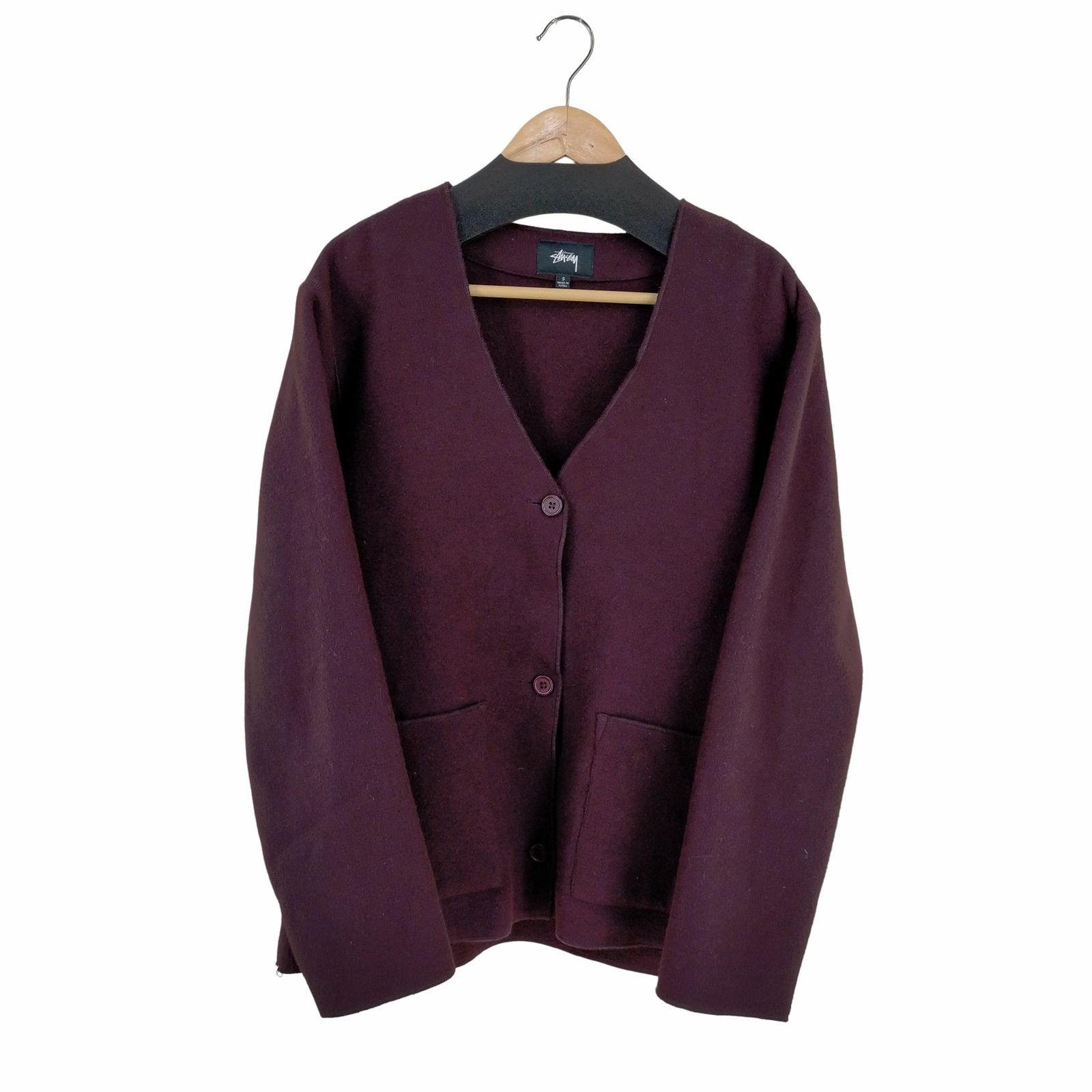 ステューシー Stussy Wmns Fern Cardigan ユニセックス メンズ JPN：S