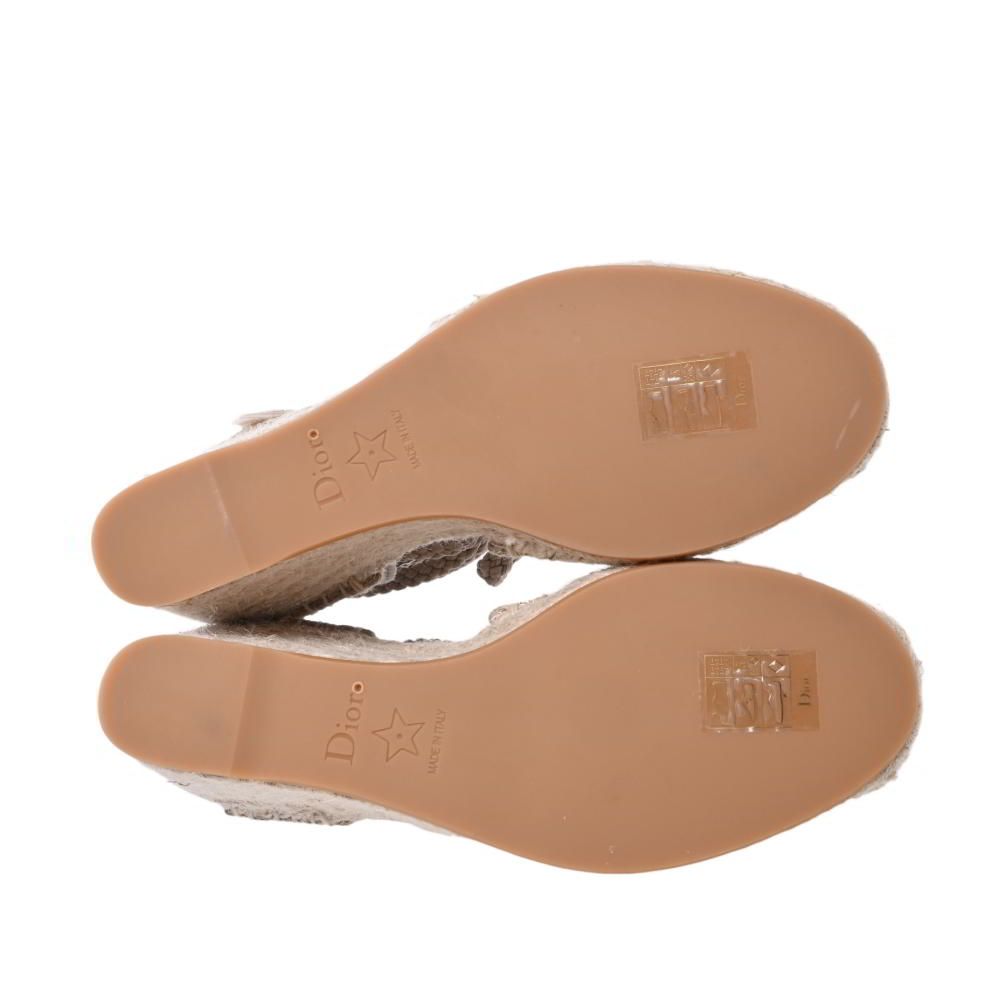 Christian Dior レースアップサンダル Dior レースアップサンダル サンダル - メルカリ