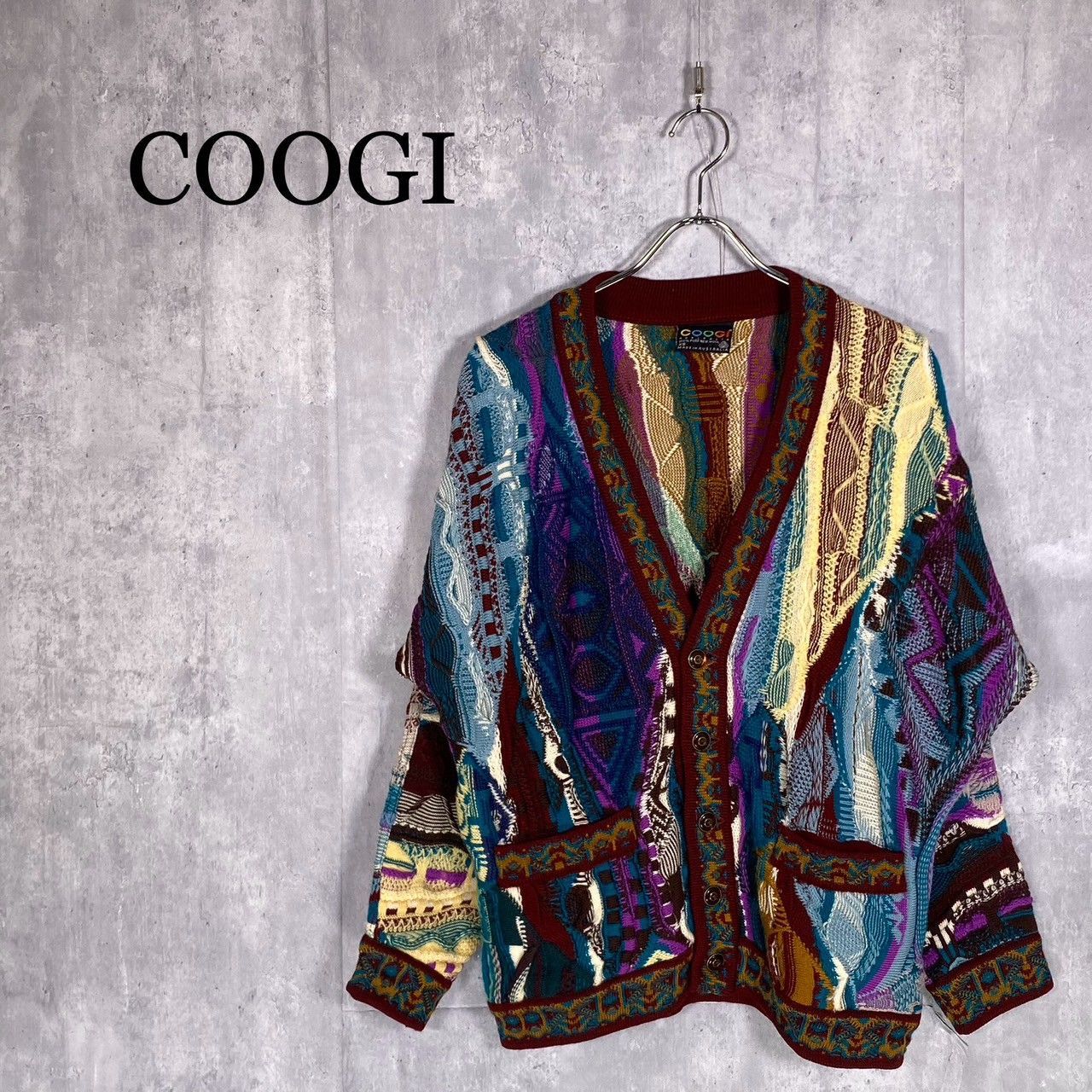 COOGI』クージー (XS) 3D ニットカーディガン - メルカリ