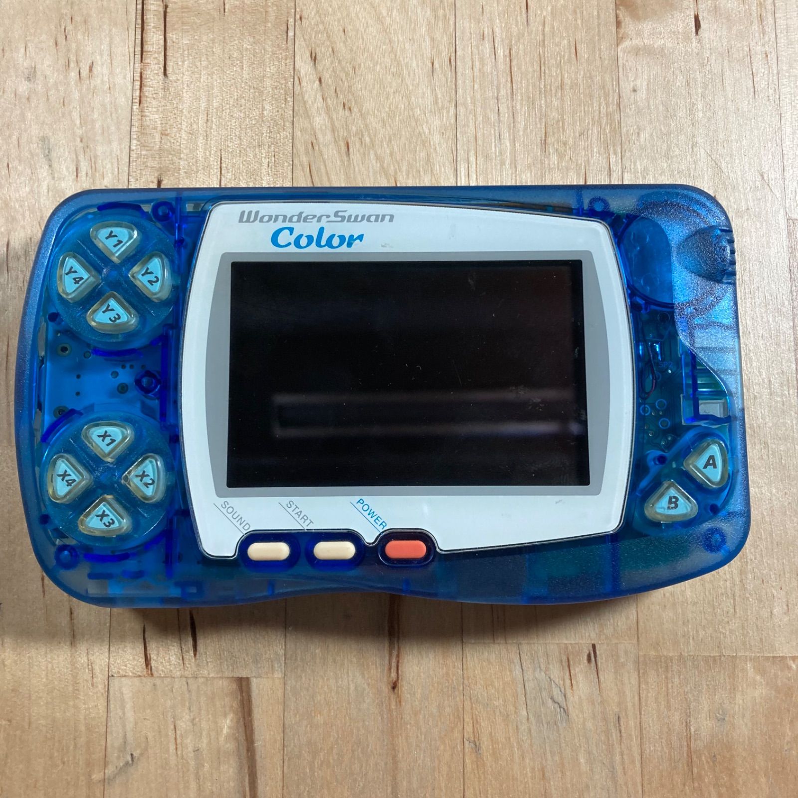 ワンダースワンカラー 本体 クリスタルブルー SW-001 ジャンク品 