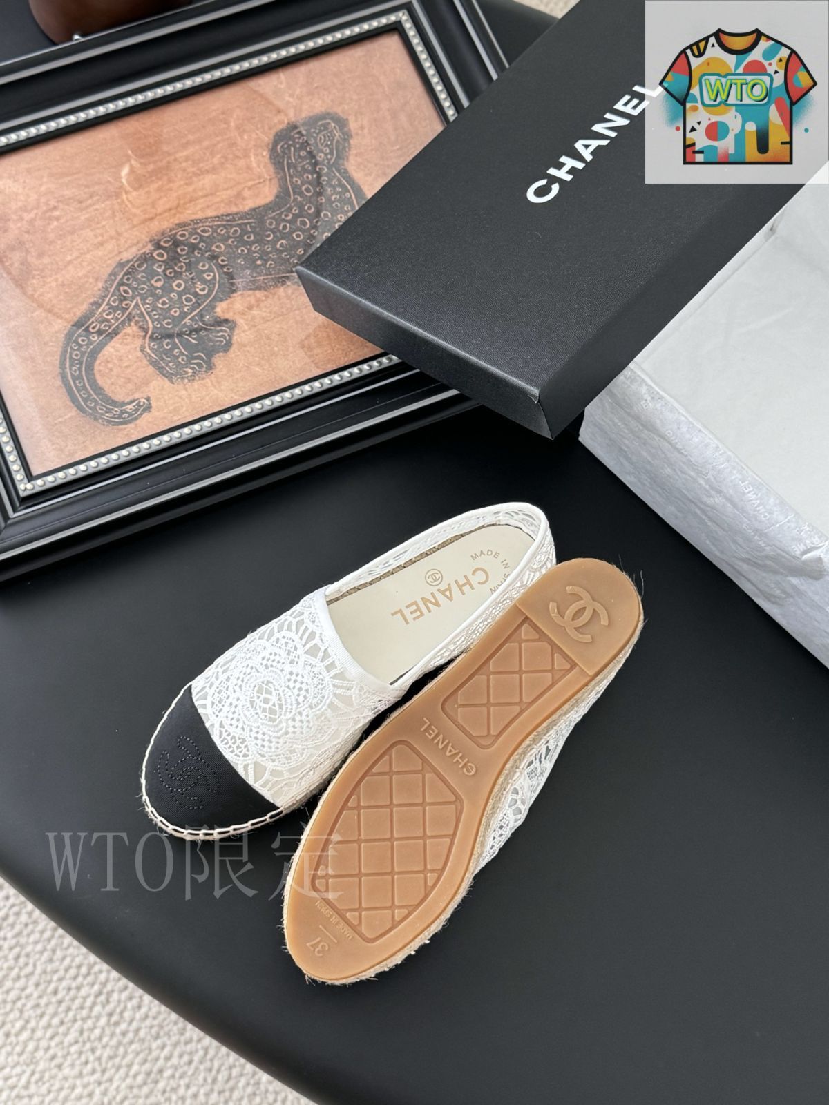 【高級感♪】CHANEL エスパドリーユ ラグジュアリーなカジュアルシューズ】CHANEL エスパドリーユ