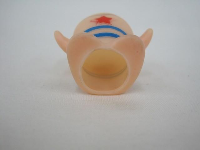 中古品 ホビー オバケのQ太郎ソフビ指人形 ドロンパ 当時物
