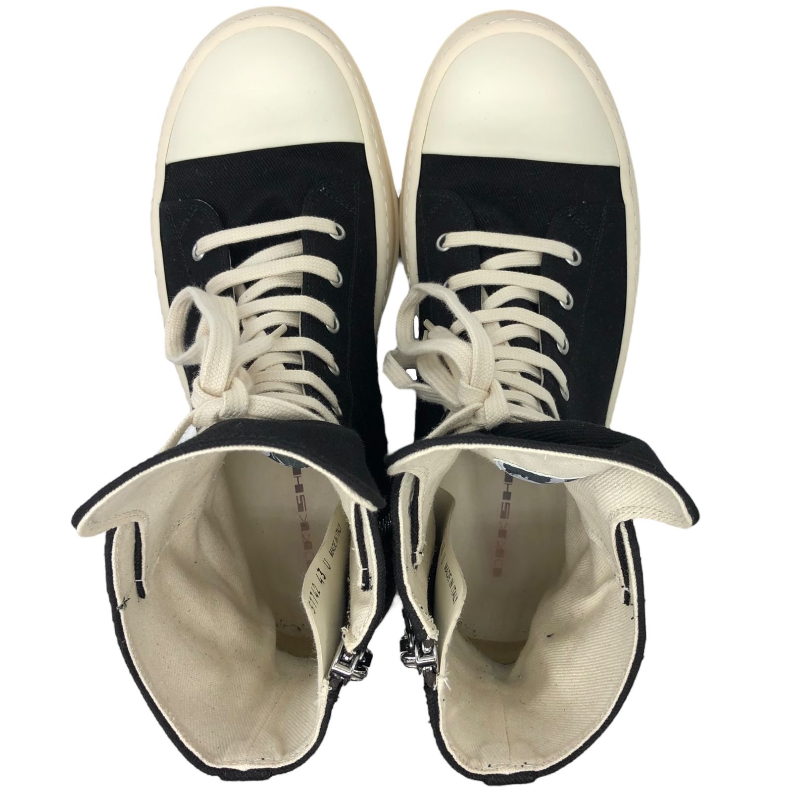 rick owens drkshdw メガバンパー 43 DRKSHDW(ダークシャドウ) 23AW MEGA BUMPER SNEAKS メガ