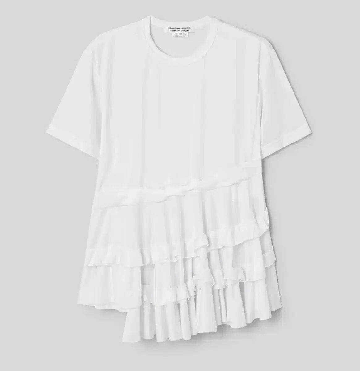 COMME des GARCONS コム デ ギャルソン ポリエステル Tシャツ S
