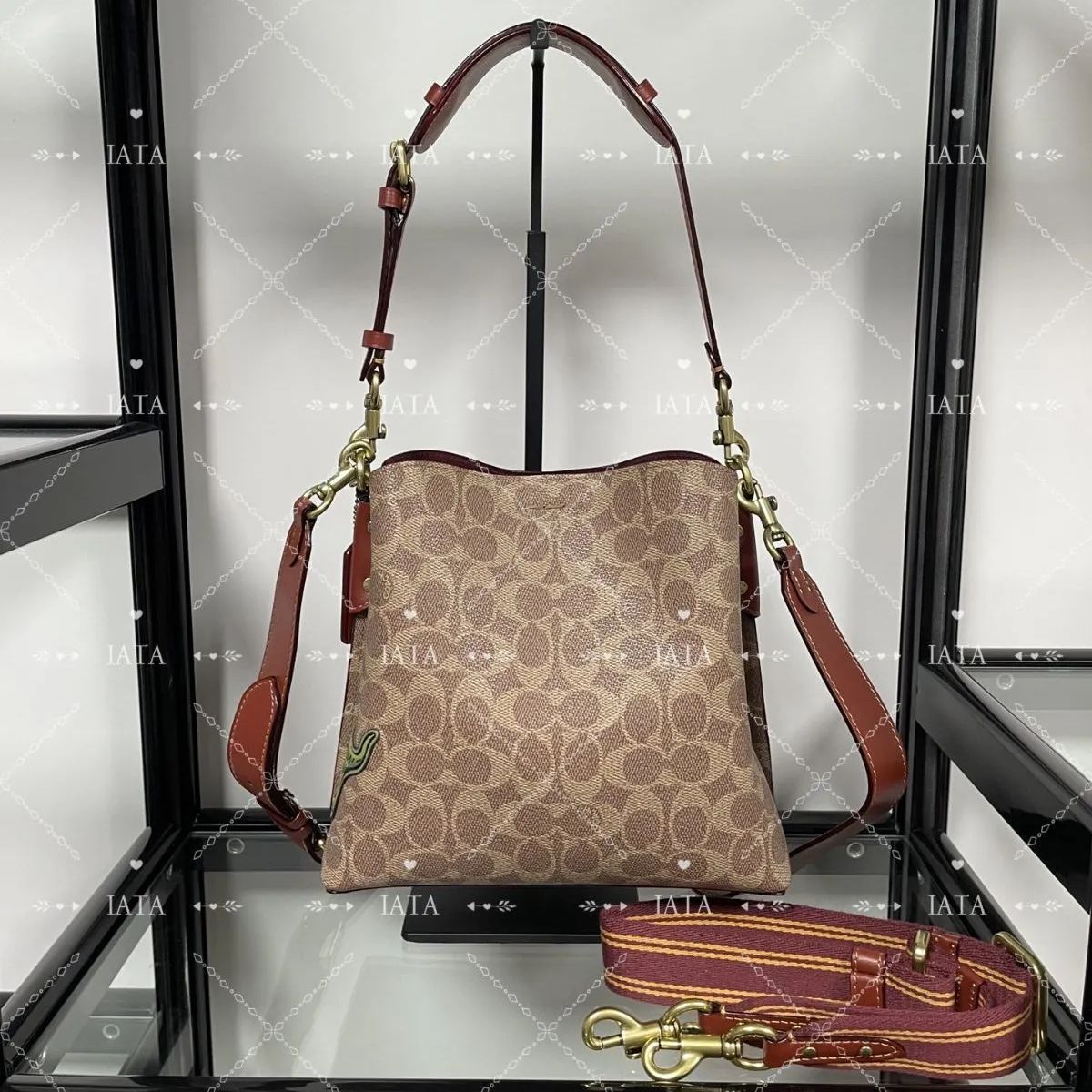 COACH コーチバッグ C6868 ラグジュアリー Coach Willow ウィロー  