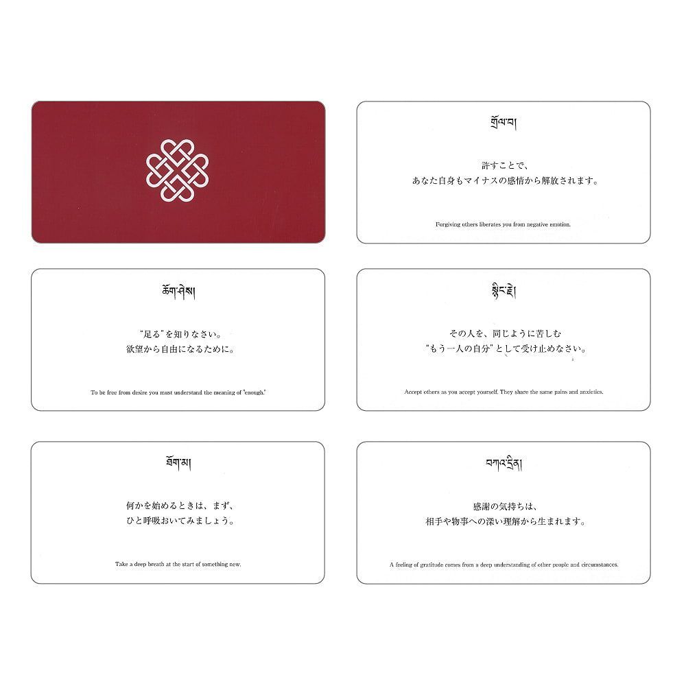 カード】【2個セット】ブレッシング カード 緋 白 コレクション セット