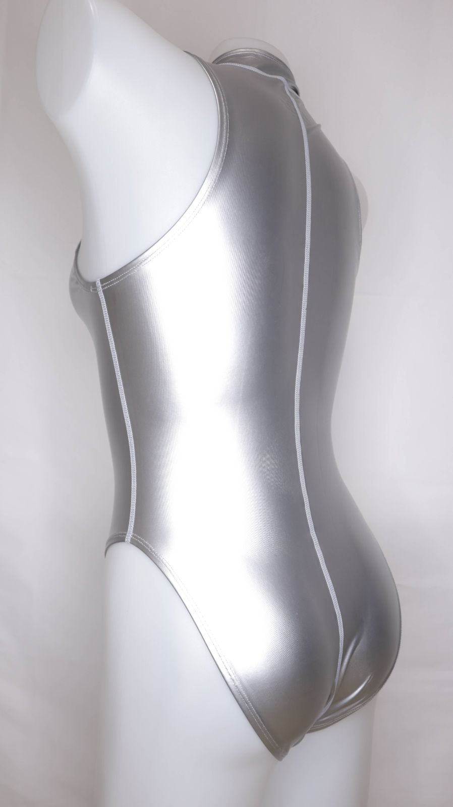 SWIMHBX 競泳水着 ウォーターポロ フロントジップ　レディース SWIMHXBY 競泳水着 レディース フロントジップ エナメル調