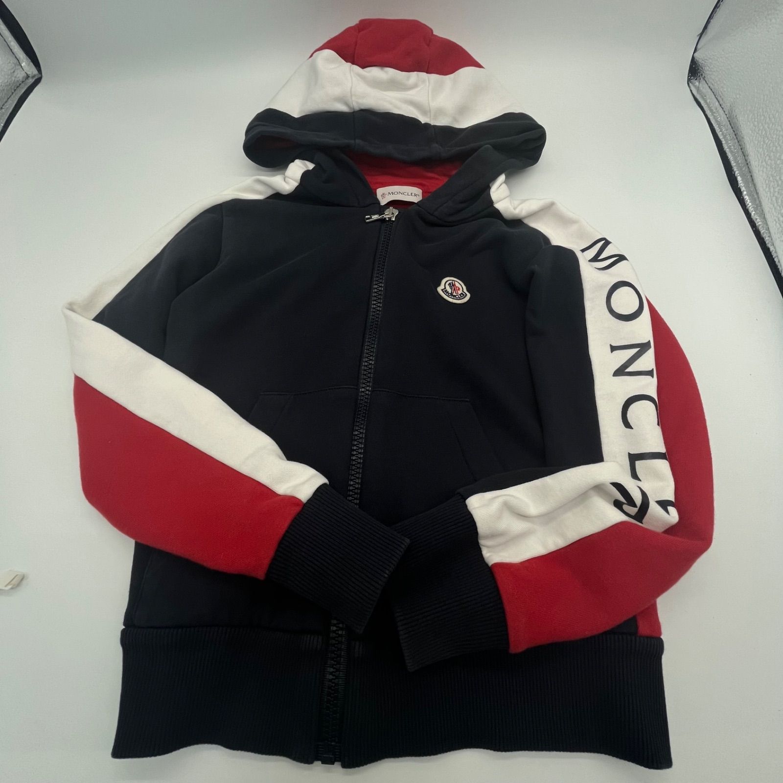 【極美品】MONCLER モンクレール パーカー キッズ 服 アパレル 8 anni 130cm