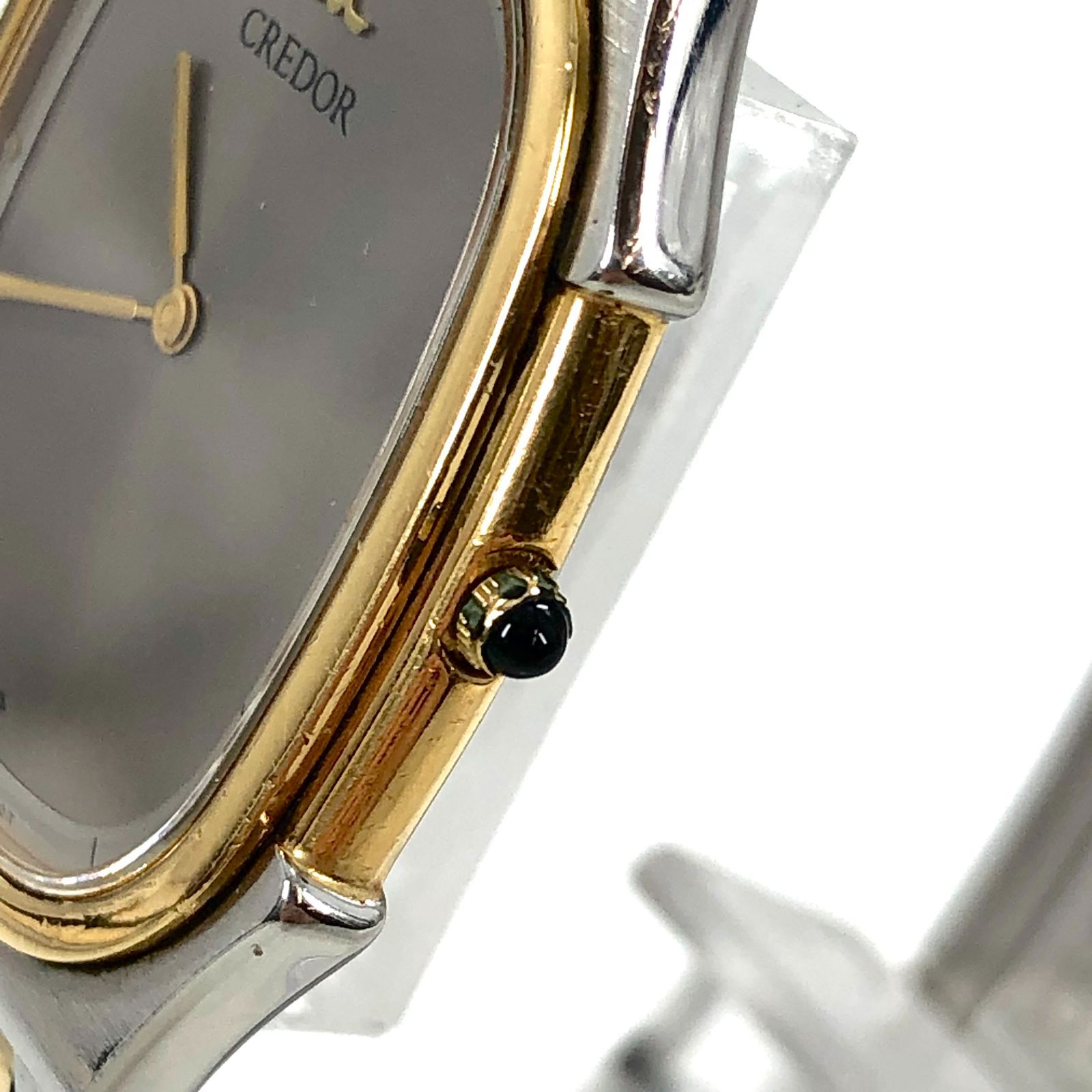 SEIKO セイコー CREDOR クレドール 9570-5170 QZ/SS 18K 刻印
