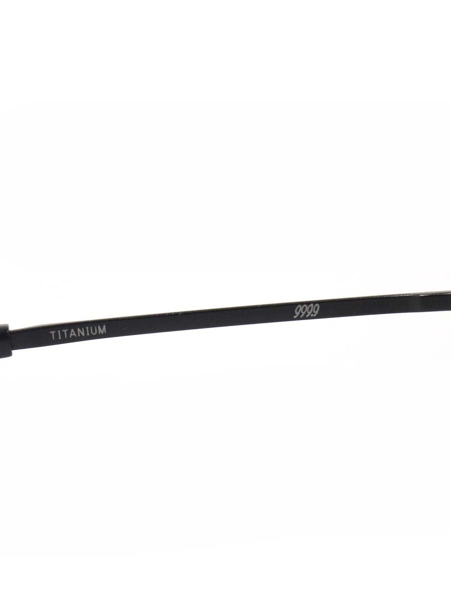 フォーナインズ M-33 メガネ ブラック メタルフレーム フルリム スクエア