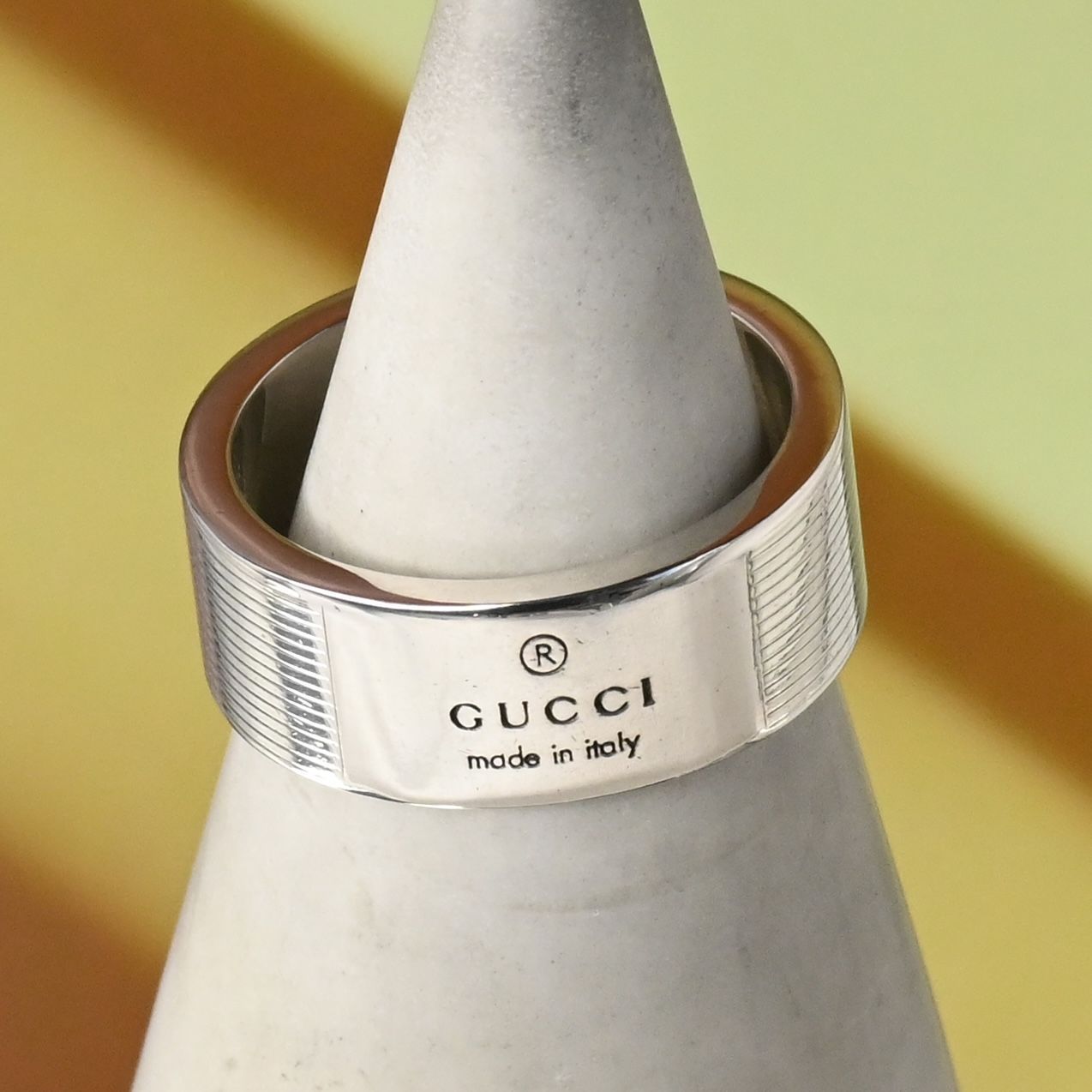 洗浄済＊グッチ GUCCI 925 リング 指輪 シルバー レディース MB22 洗浄済 グッチ GUCCI 925 リング 指輪 シルバー レディース 1169