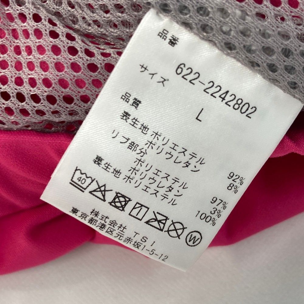サイズ：L PING ピン 2022年 裏メッシュ ジップジャケット  ピンク系 [240101447395] ゴルフウェア レディース ストスト PING ピン 2022年 裏メッシュ ジップジャケット ピンク系 サイズ