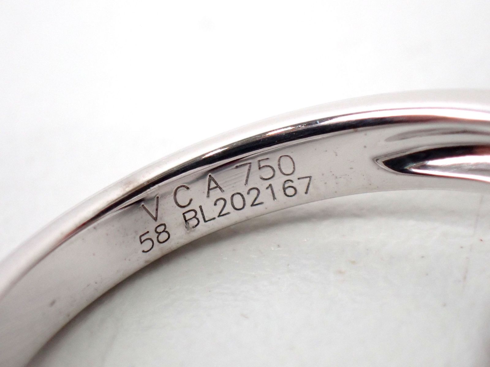 磨き済 美品 VanCleef＆Arpels(ヴァンクリーフアンドアーペル  