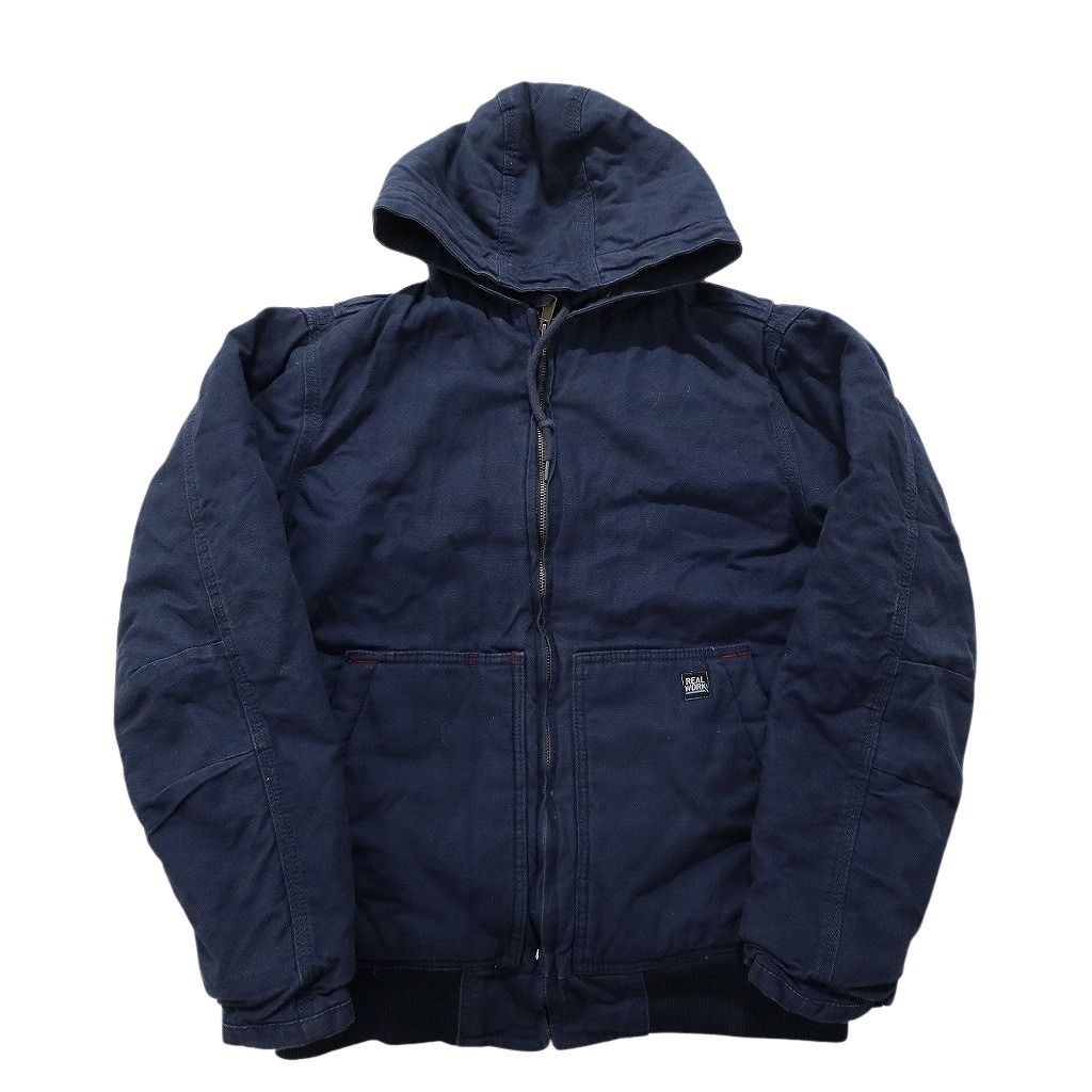 古着卸 アクティブ型 ダック地 ジャケット 3枚セット メンズ S フーディー フェード 無地 ワーク 古着 NC0123